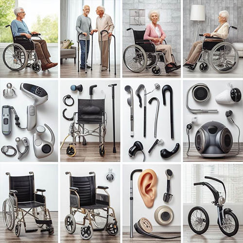 aide a la personne dependante. Location et vente matériel à la pharmacie Saint Julien fauteuil roulant et déhambulateur