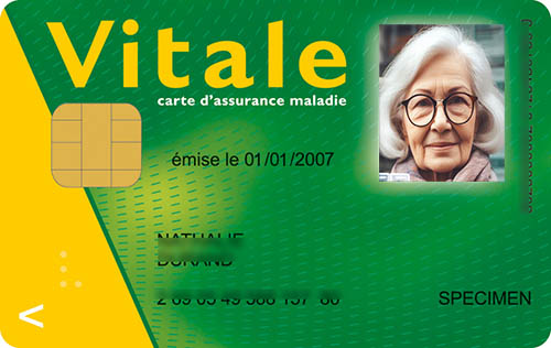 carte vitale mise à jour par la pharmacie Saint Julien